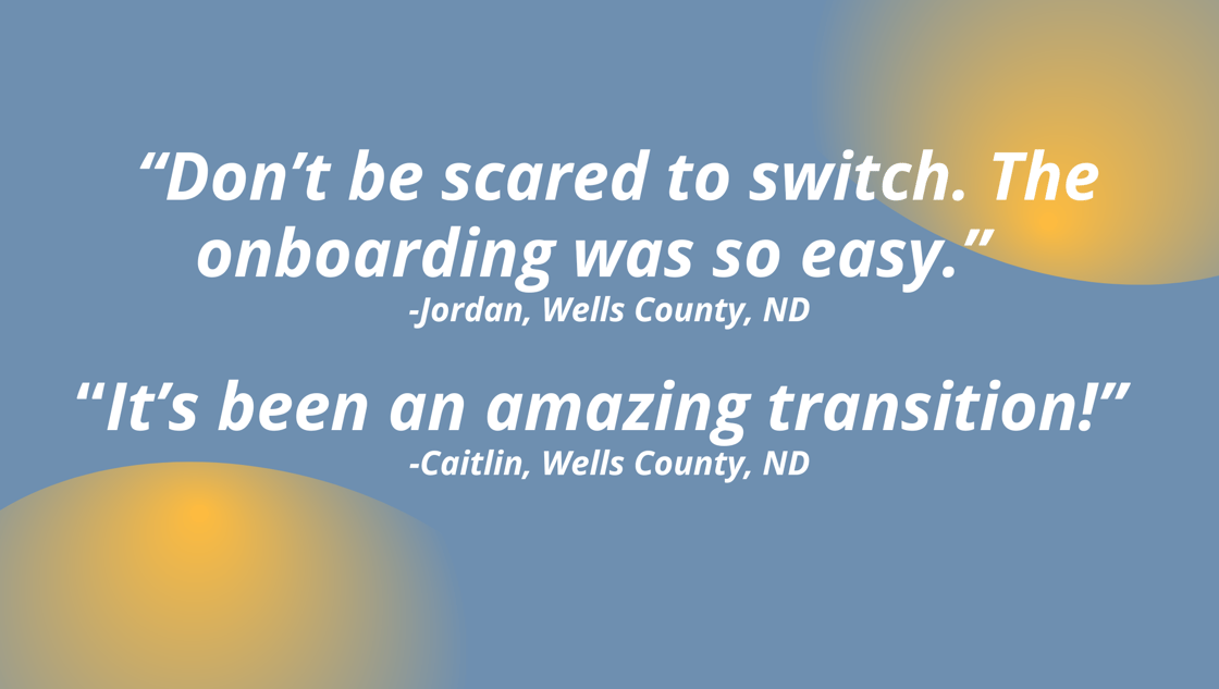 Dont be afraid to switch